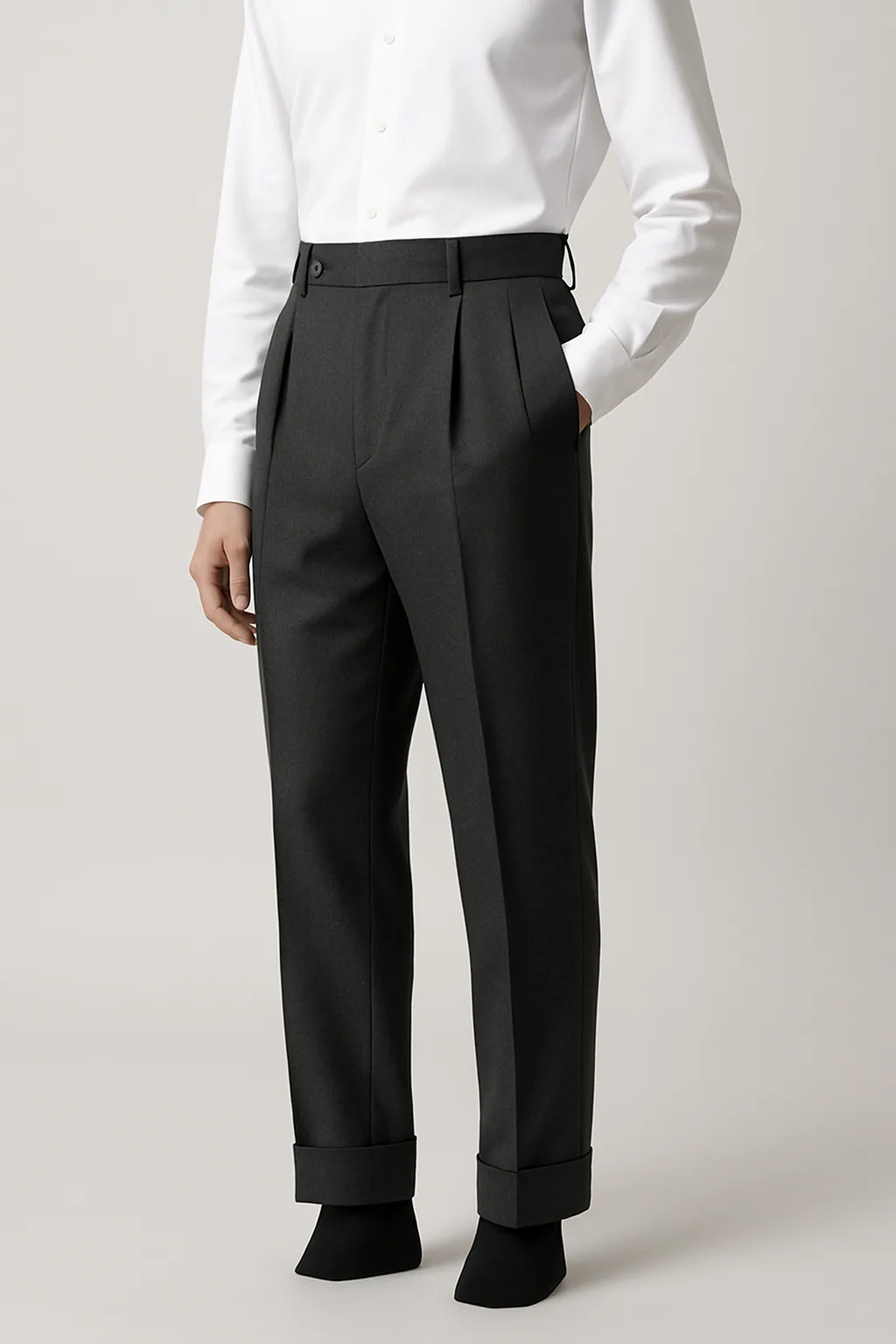 Italian Pleated Trouser overview