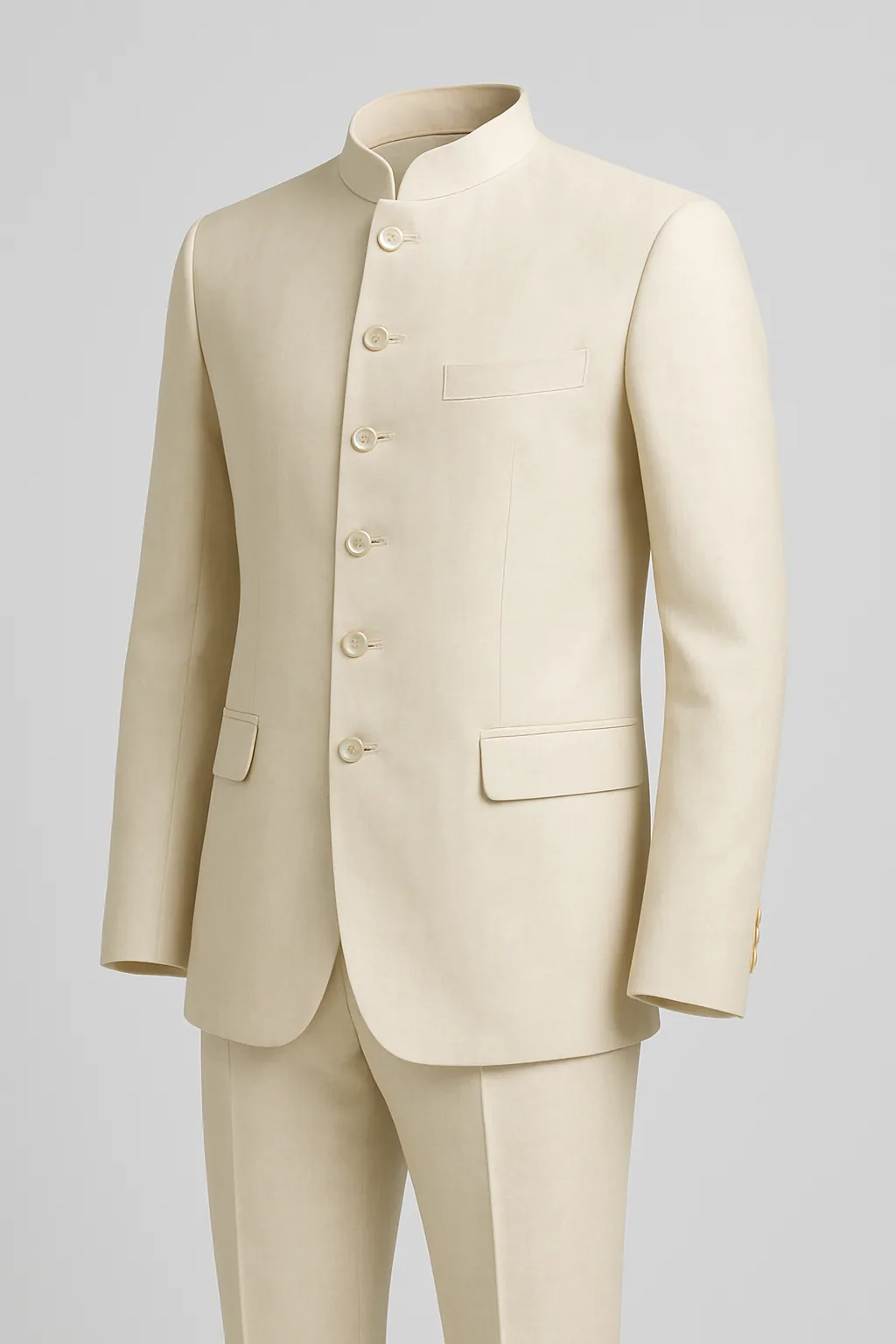 Linen Bandhgala overview