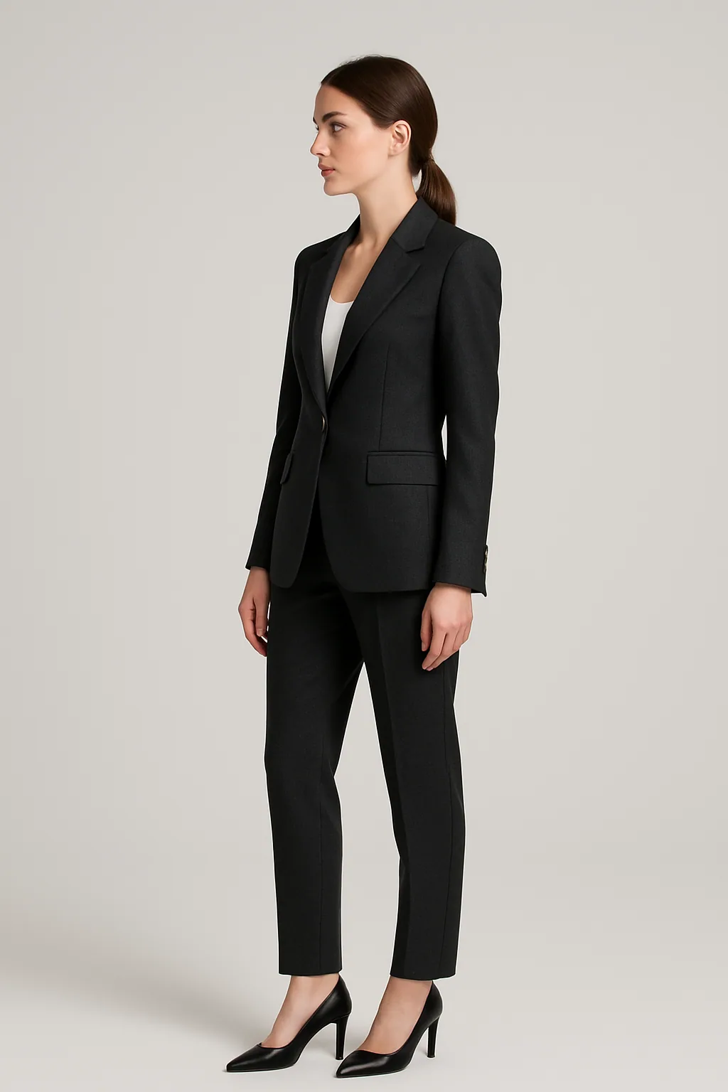 The Aria Pant Suit Side