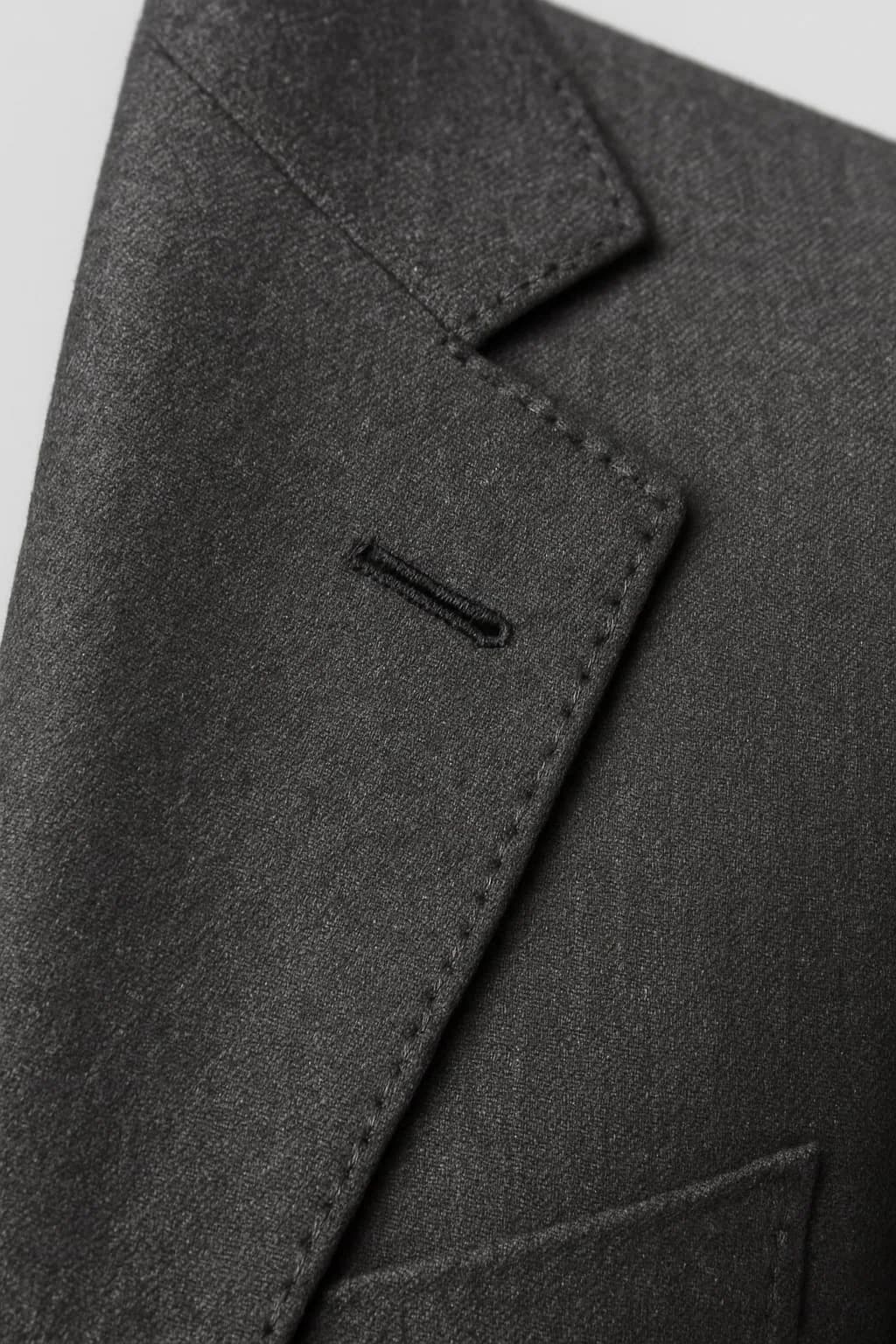 Two-Piece in Italian Wool Detail
